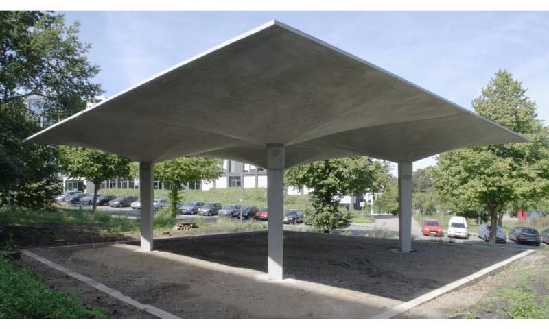 New model makes it easier to build sustainable structures of textile-reinforced concrete