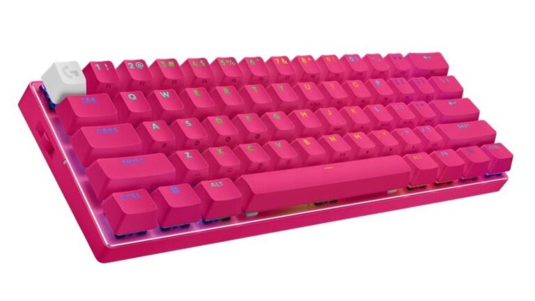 Logitech’s New 60% Pro Gaming Keyboard Is The Most Customizable Ever
