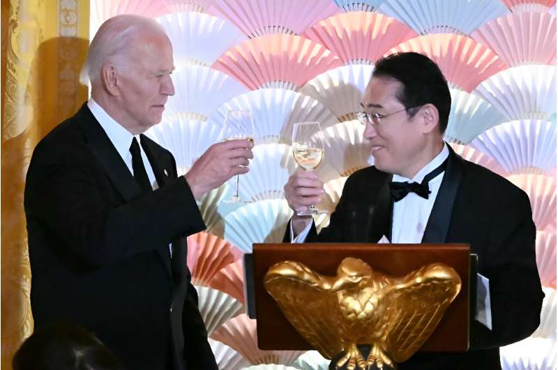 Biden and Kishida said the US and Japan were 'global leaders' in next-generation technology. Biden and Kishida said the US and Japan were 'global leaders' in next-generation technology